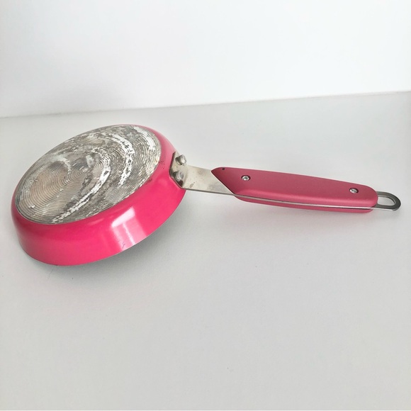 Mini Frying Pan Barbie Pink Single Egg Non-Stick Cooking Utensil Kitchen Decor - Picture 5 of 11